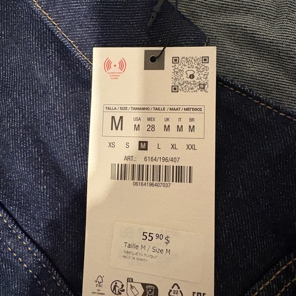 ZARA DENIM JACKET - Picture 4 of 4